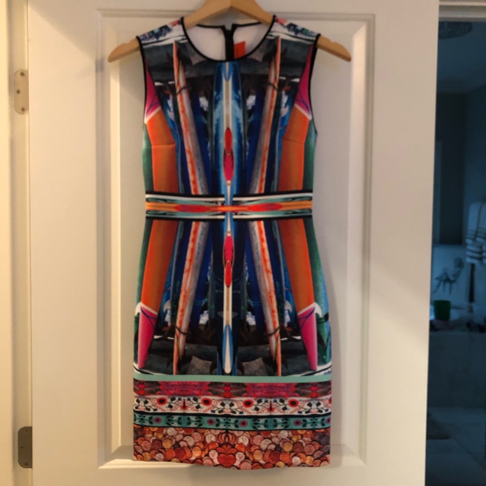 Clover Canyon Long Board Neoprene Dress